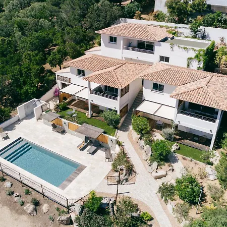 Tres Belle Vue Et Piscine Chauffee - Baccalocation Apartment