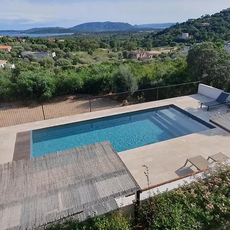 Très Belle Résidence Vue Et Piscine Chauffée - Baccalocation * Porto Vecchio