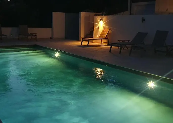 Tres Belle Vue Et Piscine Chauffee - Baccalocation Appartement