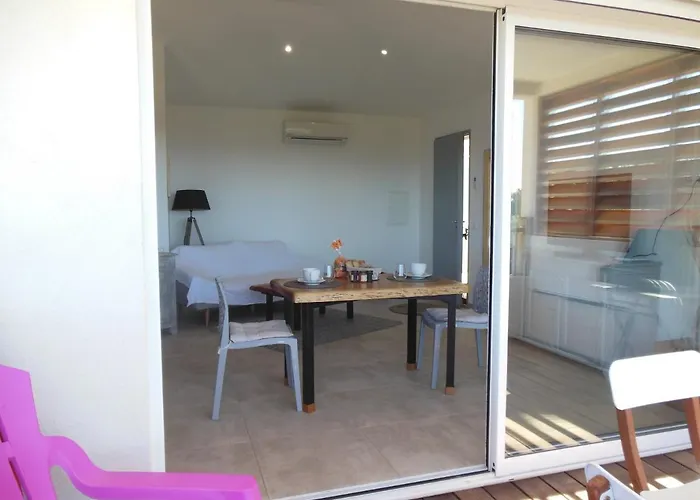 Très Belle Résidence Vue Et Piscine Chauffée - Baccalocation Apartamento *