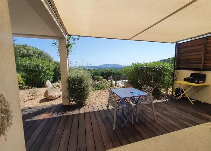Très Belle Résidence Vue Et Piscine Chauffée - Baccalocation Apartamento