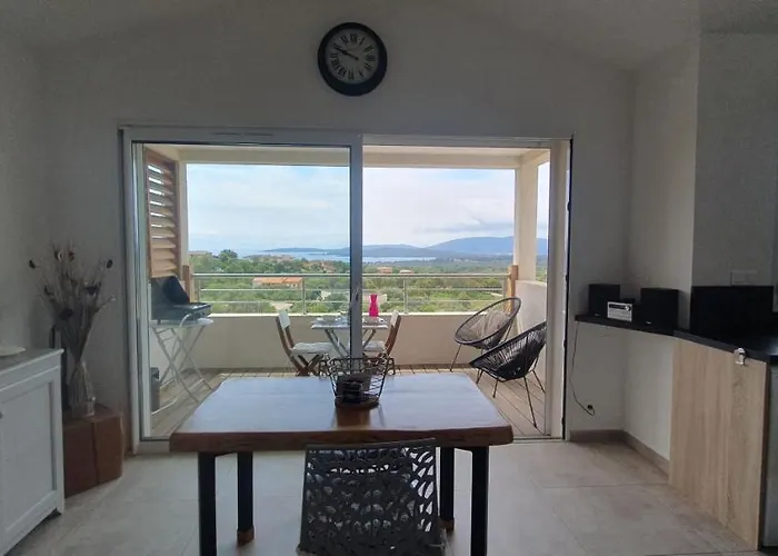 Très Belle Résidence Vue Et Piscine Chauffée - Baccalocation Apartamento