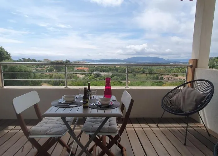 Appartement Tres Belle Vue Et Piscine Chauffee - Baccalocation Porto-Vecchio (Corsica)