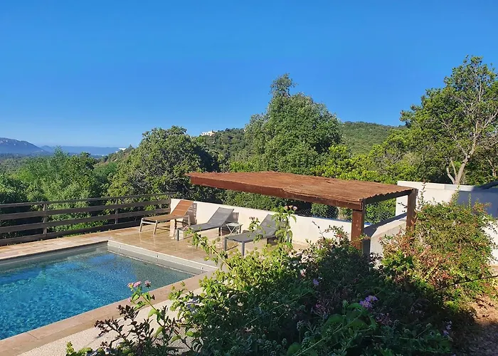 Très Belle Résidence Vue Et Piscine Chauffée - Baccalocation