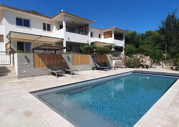 Très Belle Résidence Vue Et Piscine Chauffée - Baccalocation Apartamento