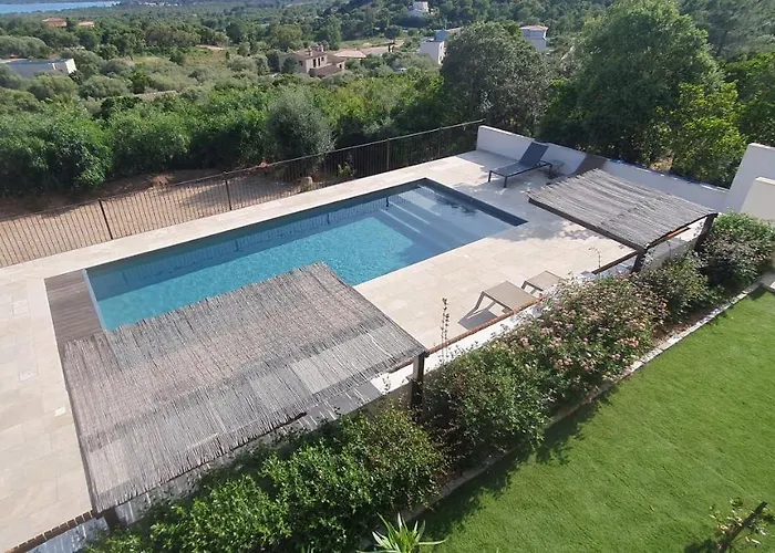 Très Belle Résidence Vue Et Piscine Chauffée - Baccalocation