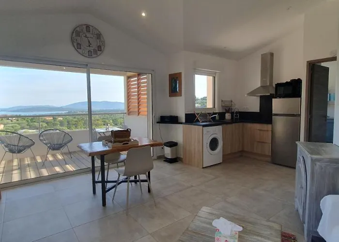 Très Belle Résidence Vue Et Piscine Chauffée - Baccalocation * Porto Vecchio